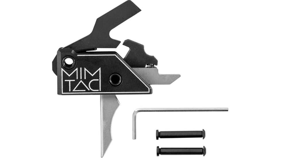 Mimtac Drastic AR-9 Drop-in Trigger, Silver/Black, DR9-SVR-01