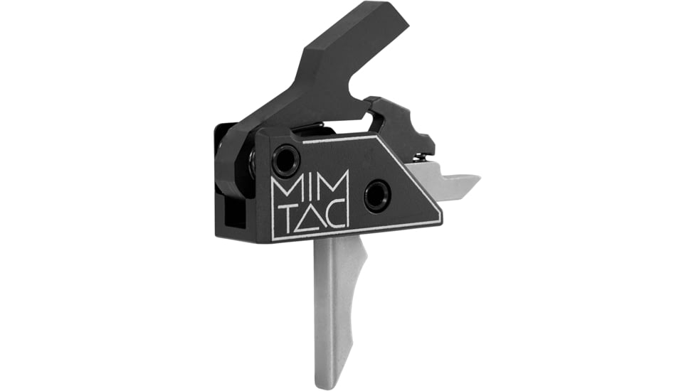 Mimtac Drastic AR-9 9mm PCC Drop-in Touch Trigger, Silver/Black, Small, DR9-SVR-01