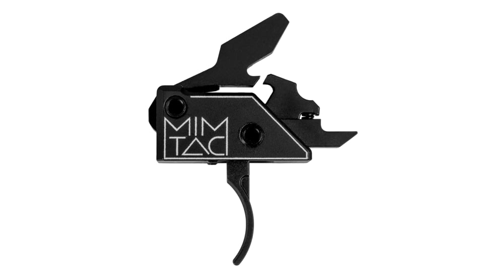 Mimtac Drastic CR 9 AR-9 Drop-In Trigger, Curved, Black, DRCR9-BLK-01
