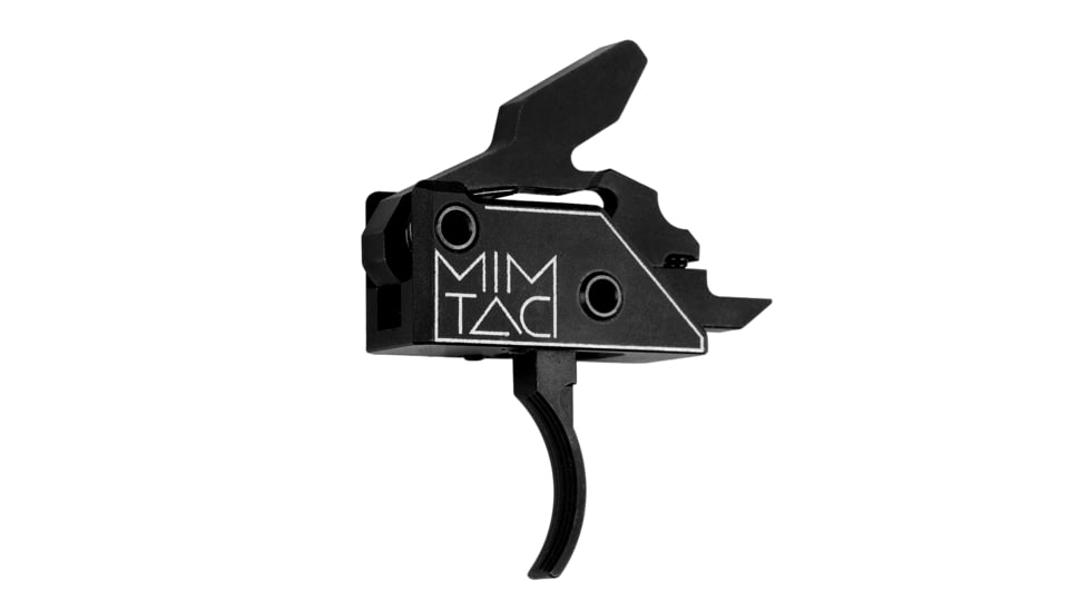 Mimtac Drastic CR 9 AR-9 Drop-In Trigger, Curved, Black, DRCR9-BLK-01
