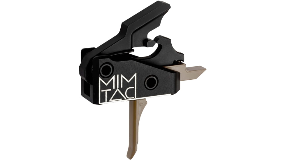 Mimtac Drastic Gen 2 AR-15 Drop-in Trigger, FDE/Black, DR-GEN2-FDE
