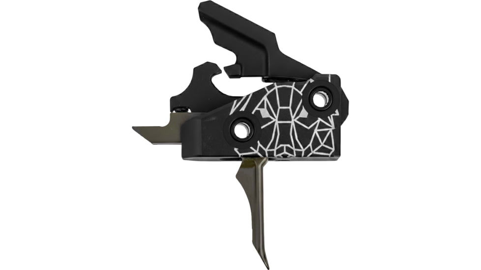 Mimtac Drastic Gen 2 AR-15 Drop-in Trigger, OD Green/Black, DR-GEN2-OD