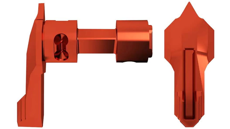 Mimtac F-35 AR-15 Ambidextrous Safety, Orange, F35-ORG