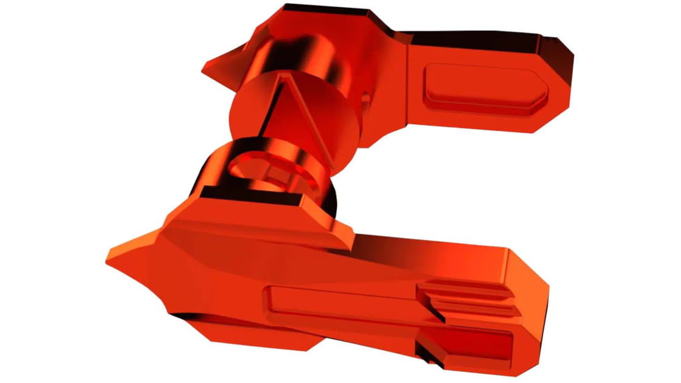 Mimtac F-35 AR-15 Ambidextrous Safety Selector, Orange, Small, F35-ORG