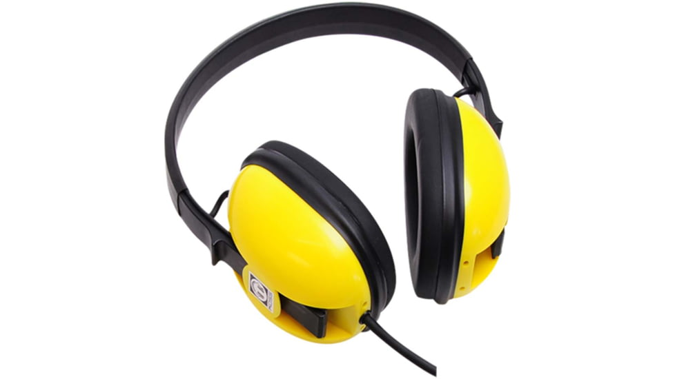 Minelab Equinox Waterproof Headphones, Black, 3011-0372