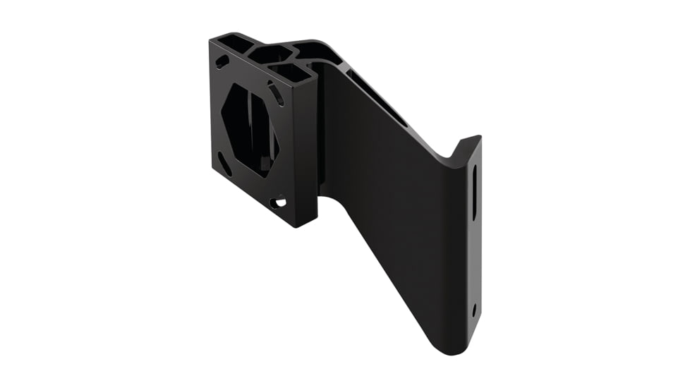 Minn-Kota Raptor Jack Plate Adapter Bracket - Port - 2in Setback - 6in Rise - Black, 1810363