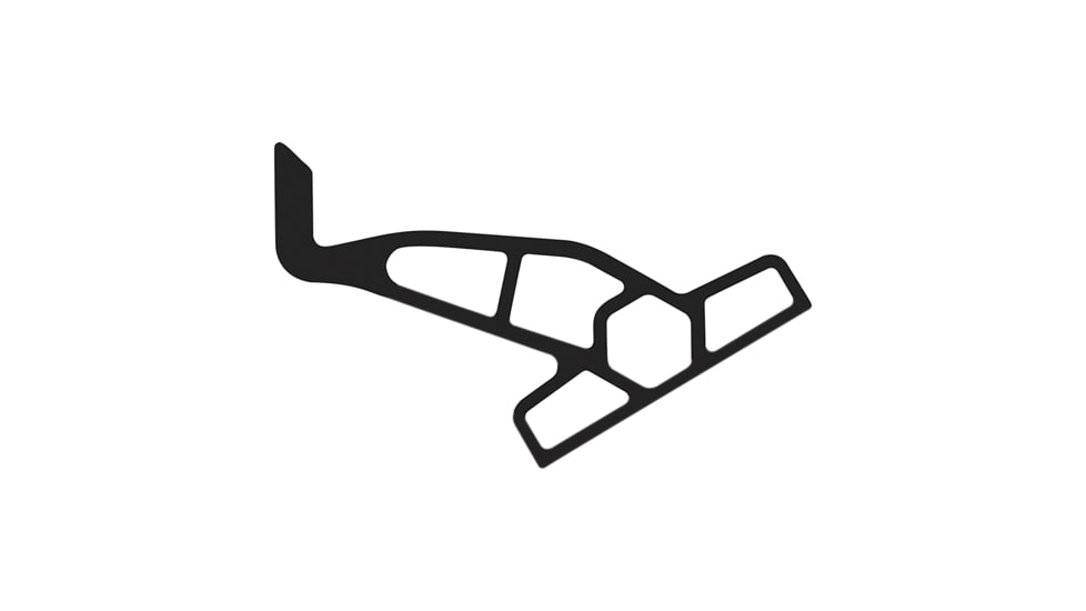 Minn-Kota Raptor Jack Plate Adapter Bracket - Starboard - 2in Rise - 4in Rise - Black, 1810360
