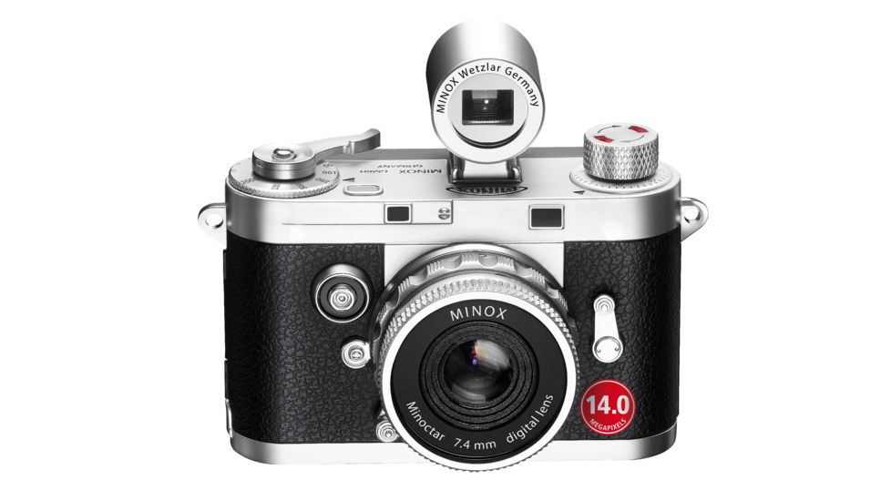 Demo,Minox 14MP DCC 14.0 Digital Classic Camera,640 x 480 AVI Video,Silver/Black 60720-DEMO