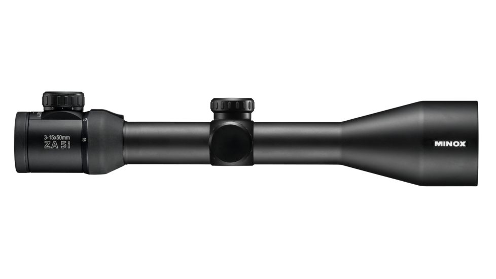 Minox ZA 5i HD 3-15x50 SF w/ Illuminated Plex Reticle, Black 66446