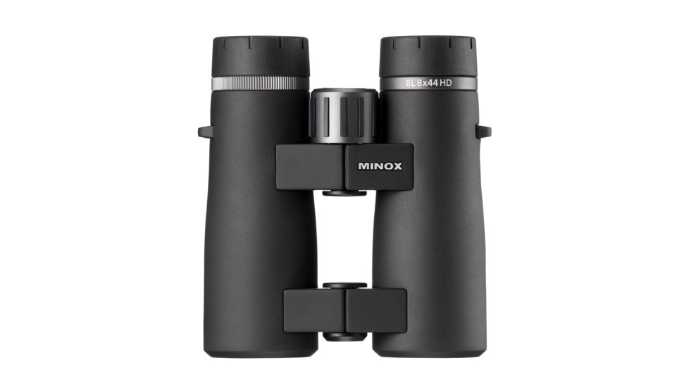 Minox Comfort Bridge BL HD 8x44 BR Full Size Waterproof Binocular, Black 62048