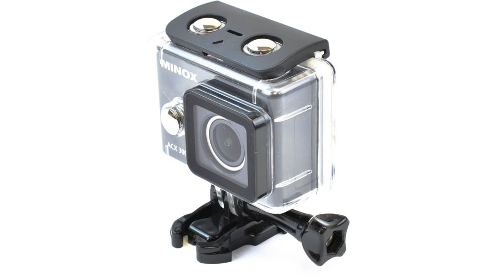 MINOX ACX 300 WiFi Action Camera, Black, 61610