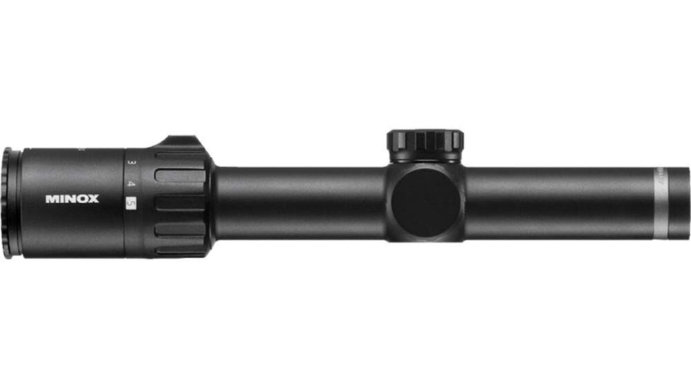 Minox Rifle Scope, 1-5x24mm, 30mm Tube, Illuminated, 30 mm, 10024