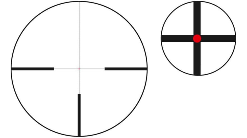 Minox Rifle Scope, 3-15x56mm, 30mm Tube, Illuminated, 30 mm, 10026