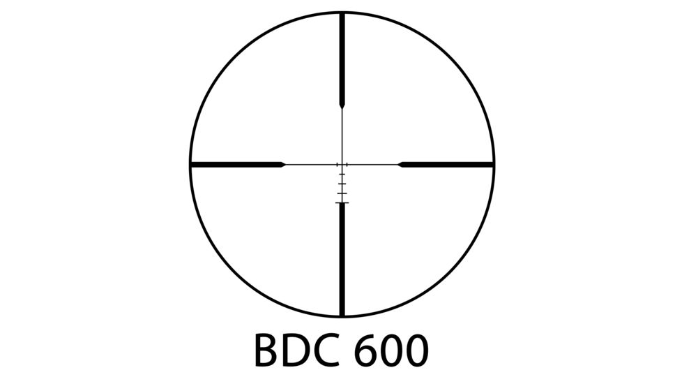 Minox ZA 5 HD 3-15x42 SF w/ BDC 600 Reticle, Black 66431