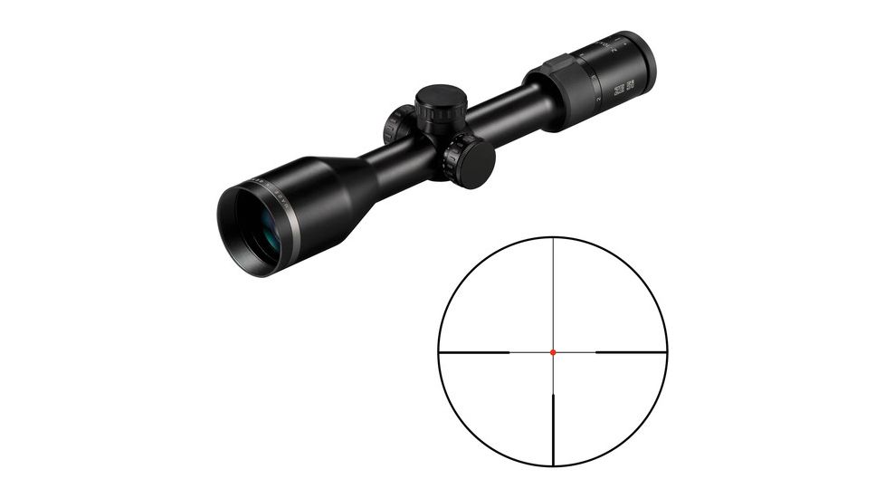 Minox ZE5.2i  2-10 x 50 Illuminated German 4 Rifle Scope, Black 66622
