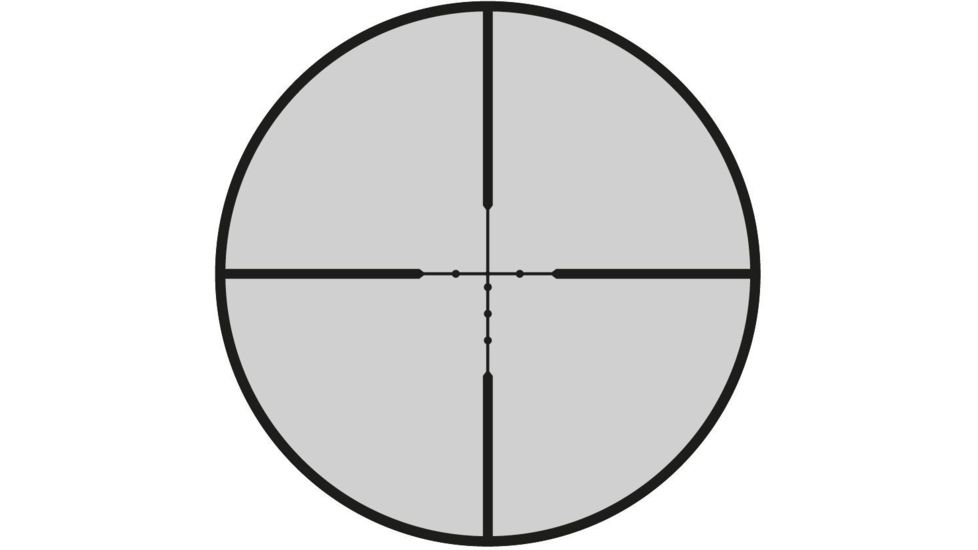 Minox ZL3 4-12 x 40 BDC Rifle Scope, Black, 66672