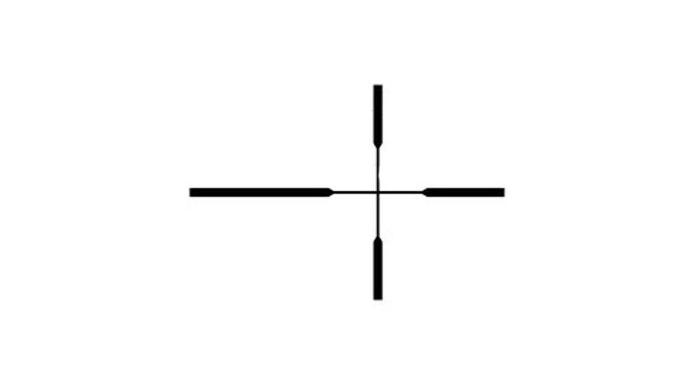 Minox ZL3 4-12 x 40 PLEX Rifle Scope, Black, 66661