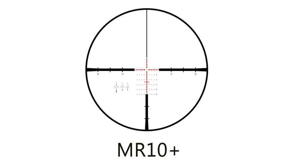 Minox ZP8 1-8x24 MR10+ Rifle Scope with Trybe Enhancer Optics
