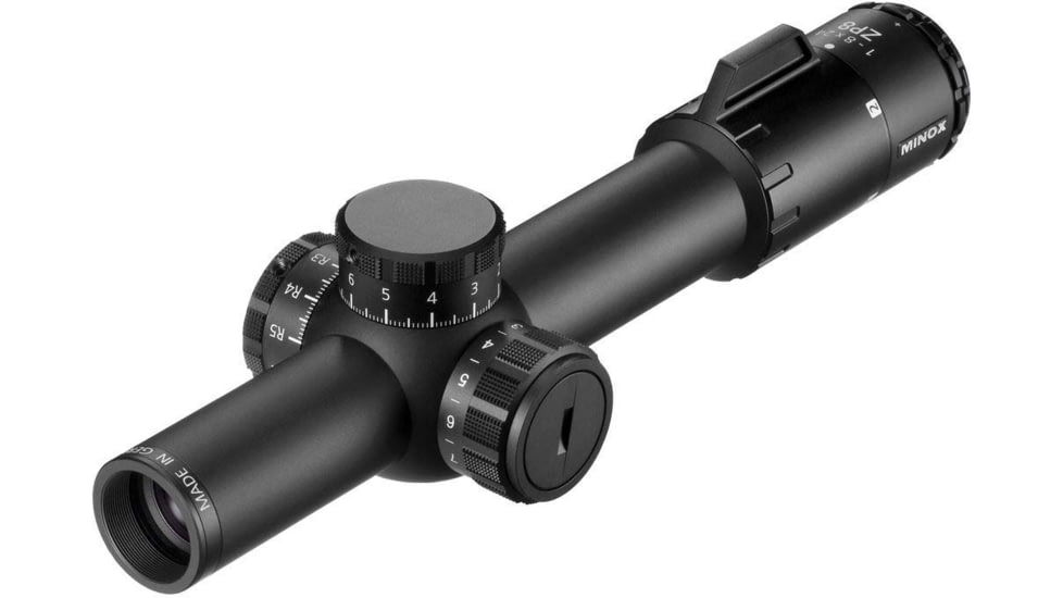 Minox ZP8 Rifle Scope,1-8x24mm, 34mm Tube, MR10+ Reticle, 34 mm, 66590