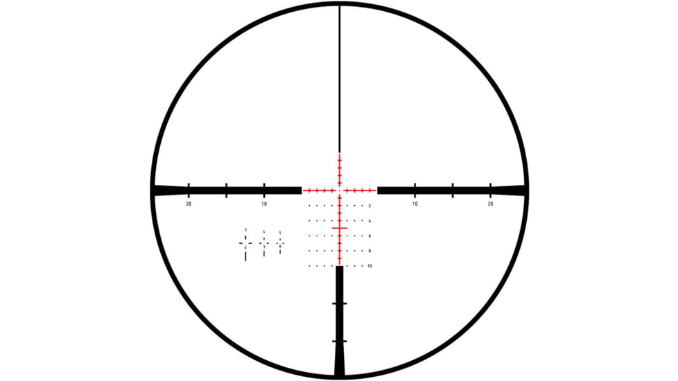 Minox ZP8 Rifle Scope,1-8x24mm, 34mm Tube, MR10+ Reticle, 34 mm, 66590