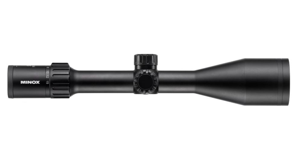 Minox ZX5 5-25x56 SF Rifle Scope,30mm,Black,Plex Reticle 66617