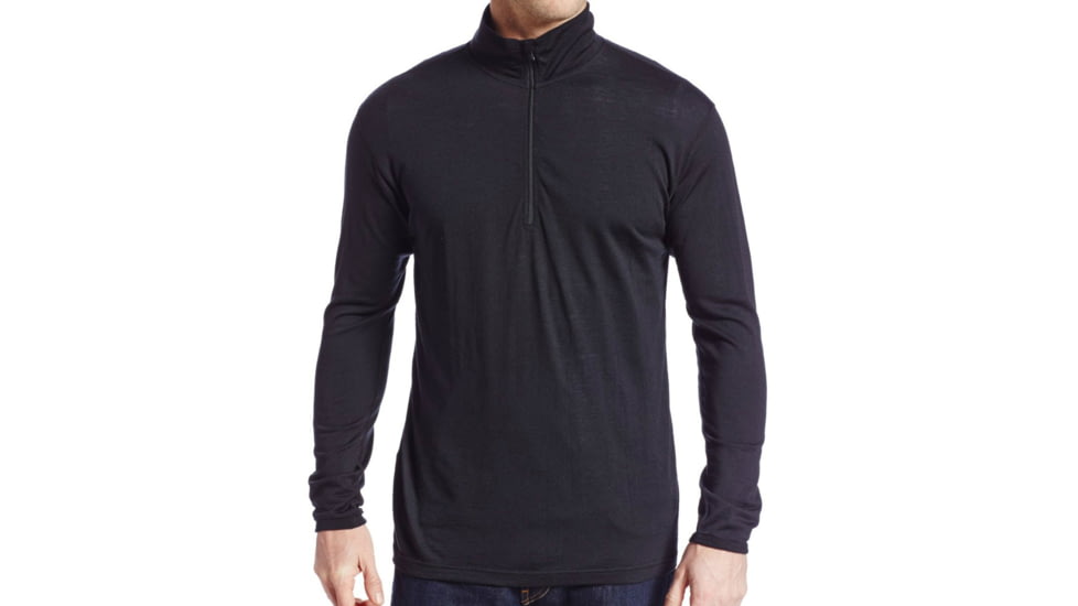 Minus33 Allagash 1/4 Zip - Men's-Black-Small