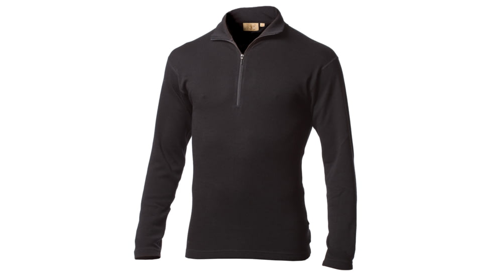 Minus 33 Isolation Mid-Weight 1/4 Zip - Mens-Black-Large