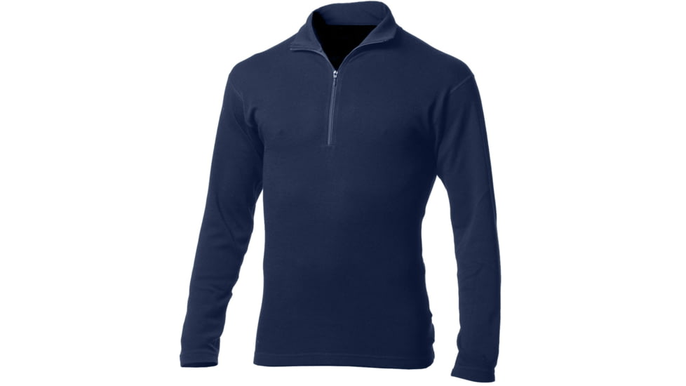 Minus33 Isolation Mid-Weight 1/4 Zip - Men's-Navy-X-Large