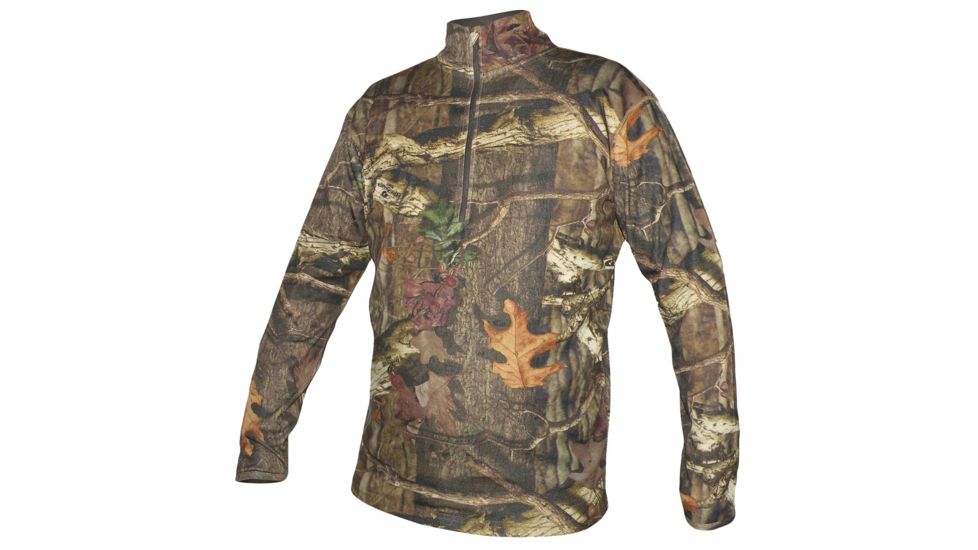 Minus33 Isolation Midweight Wool 1/4 Zip, Mossy Oak Break-Up Infinity, X-Large 714MOXL