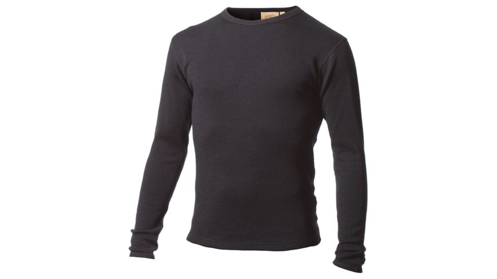 Chocorua Mid-Weight Crew Neck - Mens-Black-Small