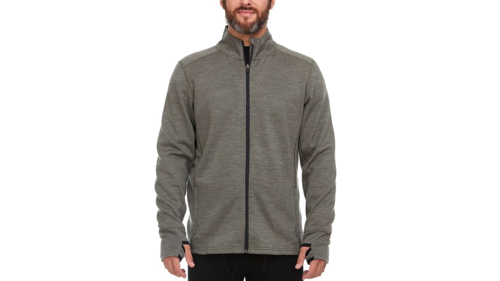 Minus33 Merino Wool Clothing Heavyweight - Mens Wool Full Zip Wilderness, wilderness-expedition-mens-wool-full-zip