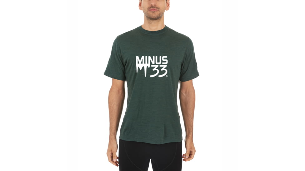 Minus33 Merino Wool Clothing Lightweight - Merinoholics Logod T-Shirt 100% Merino Wool, merinoholics-logo