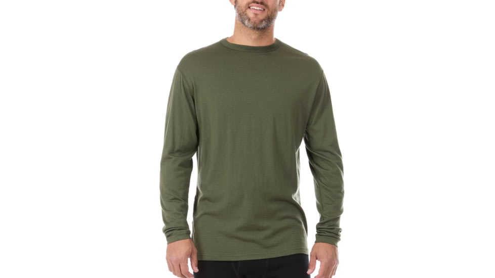 Minus33 Merino Wool Clothing Lightweight - Ticonderoga Mens Crew 100% Merino Wool, ticonderoga-mens-lightweight-wool-crew