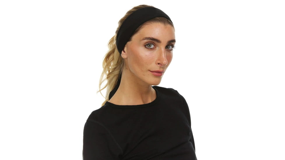 Minus33 Merino Wool Clothing Microweight - Wool Tie Sport Headband Woolverino, woolverino-wool-tie-headband-micro-weight