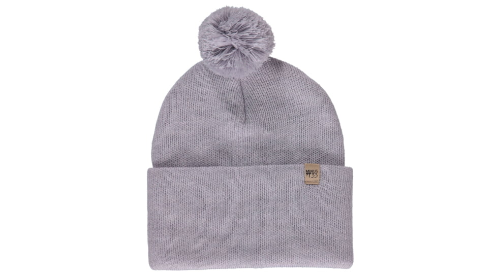Minus33 Merino Wool Clothing Midweight - Everyday Knit Cuff Pom Beanie 100% Merino Wool, everyday-knit-pom-wool-beanie