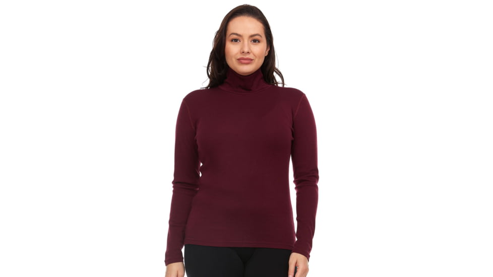 Minus33 Merino Wool Clothing Midweight - Womens Long Sleeve Turtleneck 100% Merino Wool, womens-long-sleeve-turtleneck-midweight