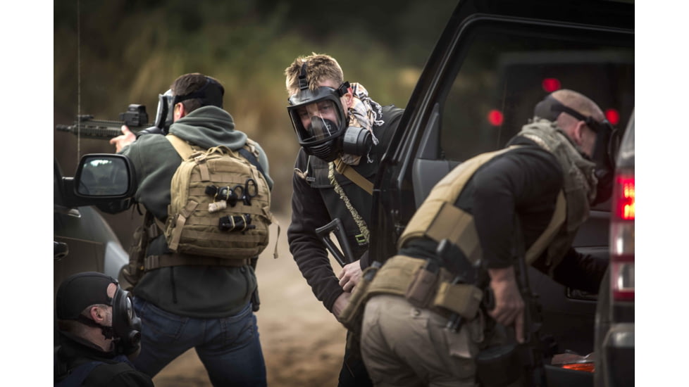 MIRA Safety CM-6M Tactical Gas Mask /no Drinking System, Black, Medium, CM6S