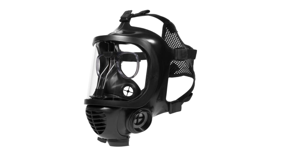 MIRA Safety CM-6M Tactical Gas Mask /no Drinking System, Black, Medium, CM6S
