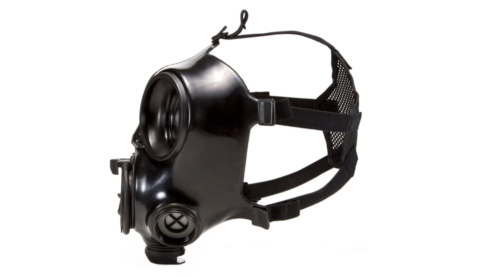 MIRA Safety CM-7M Military Gas Mask, Black, Small, CM7M1, EDEMO1