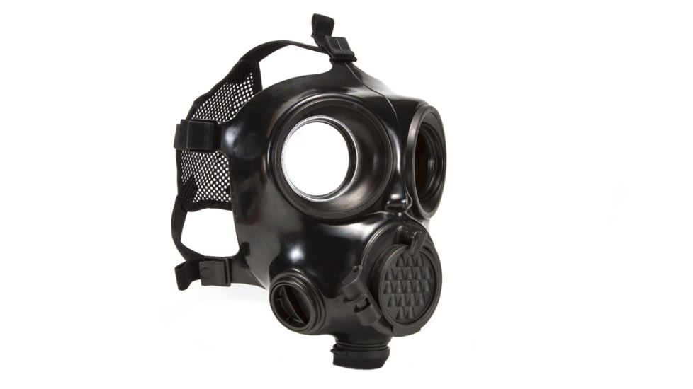 MIRA Safety CM-7M Military Gas Mask, Black, Small, CM7M1, EDEMO1