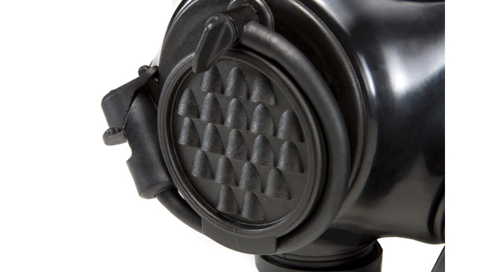 MIRA Safety CM-7M Military Gas Mask, Black, Small, CM7M1, EDEMO1