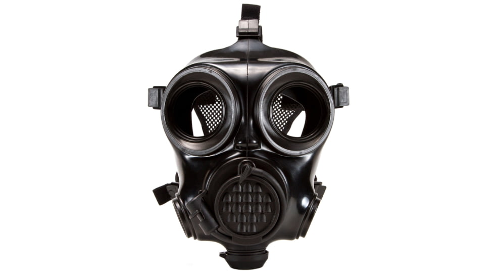 MIRA Safety CM-7M Military Gas Mask, Black, Small, CM7M1, EDEMO1