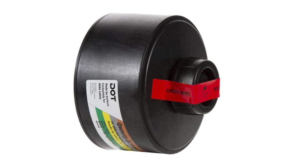 MIRA Safety DotPro 320 40mm Gas Mask Filter, Black, DOTPRO329