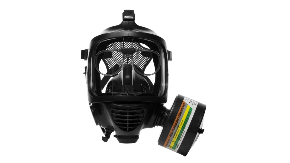 MIRA Safety DotPro 320 40mm Gas Mask Filter, Black, DOTPRO324