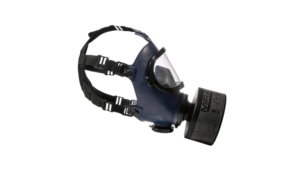 MIRA Safety MD-1 Kids Gas Mask, Navy Blue, Large, MD1-02