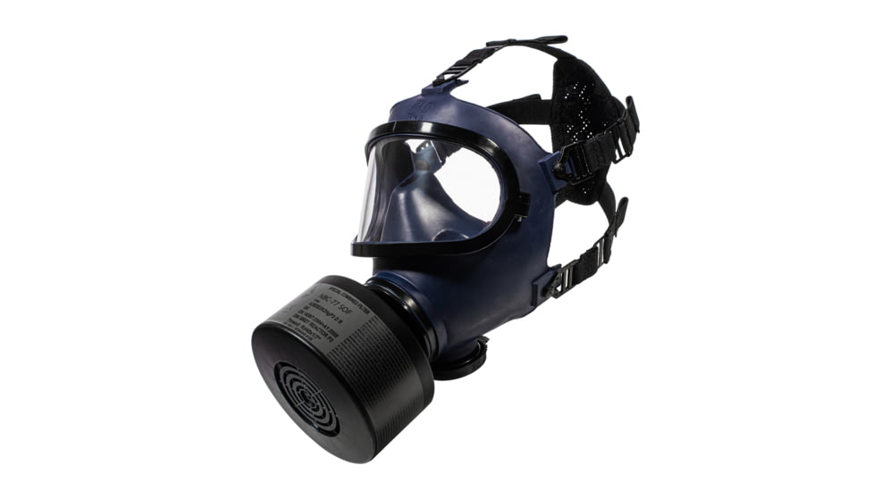 MIRA Safety MD-1 Kids Gas Mask, Navy Blue, Large, MD1-02