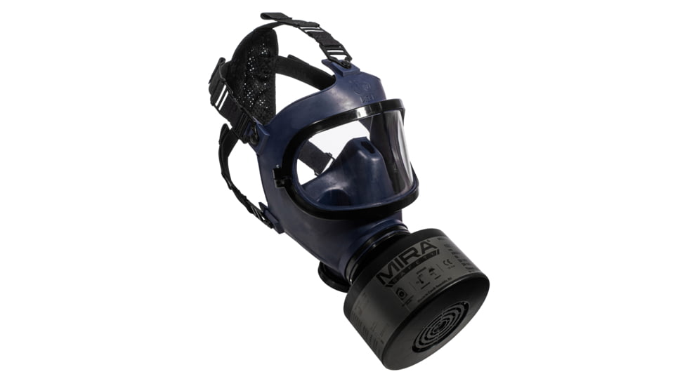 MIRA Safety MD-1 Kids Gas Mask, Navy Blue, Large, MD1-02