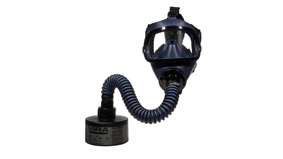 MIRA Safety MD-1 Kids Gas Mask, Navy Blue, Large, MD1-02