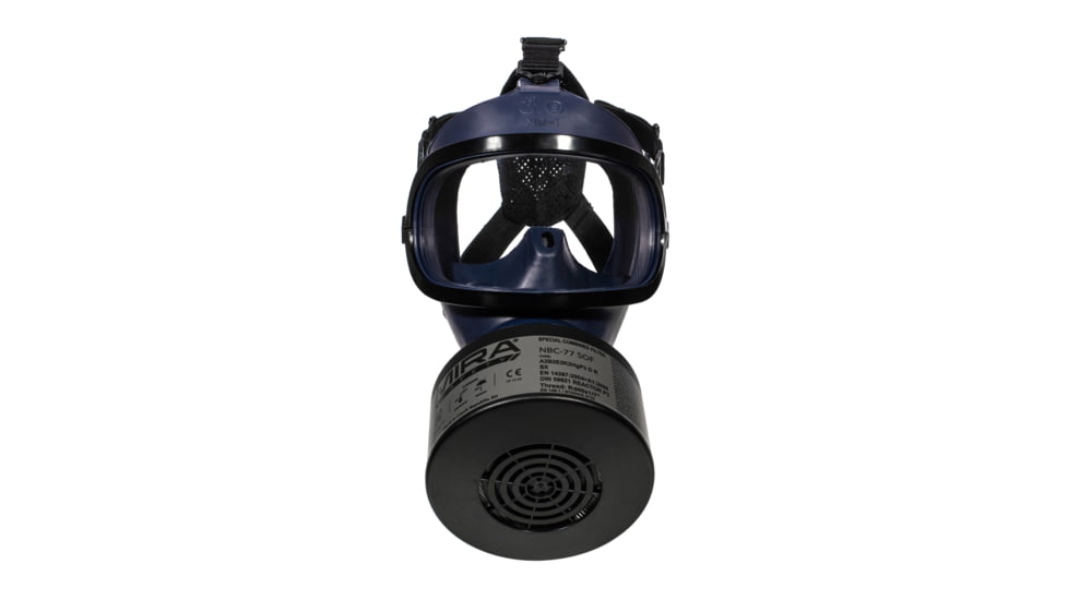 MIRA Safety MD-1 Kids Gas Mask, Navy Blue, Medium, MD1-01