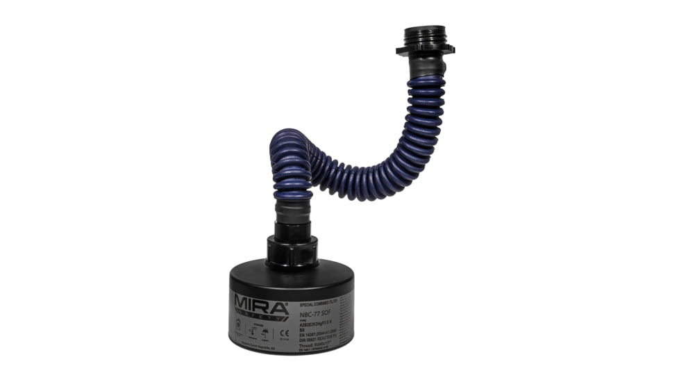 MIRA Safety MD-1 Kids Gas Mask, Navy Blue, Medium, MD1-01